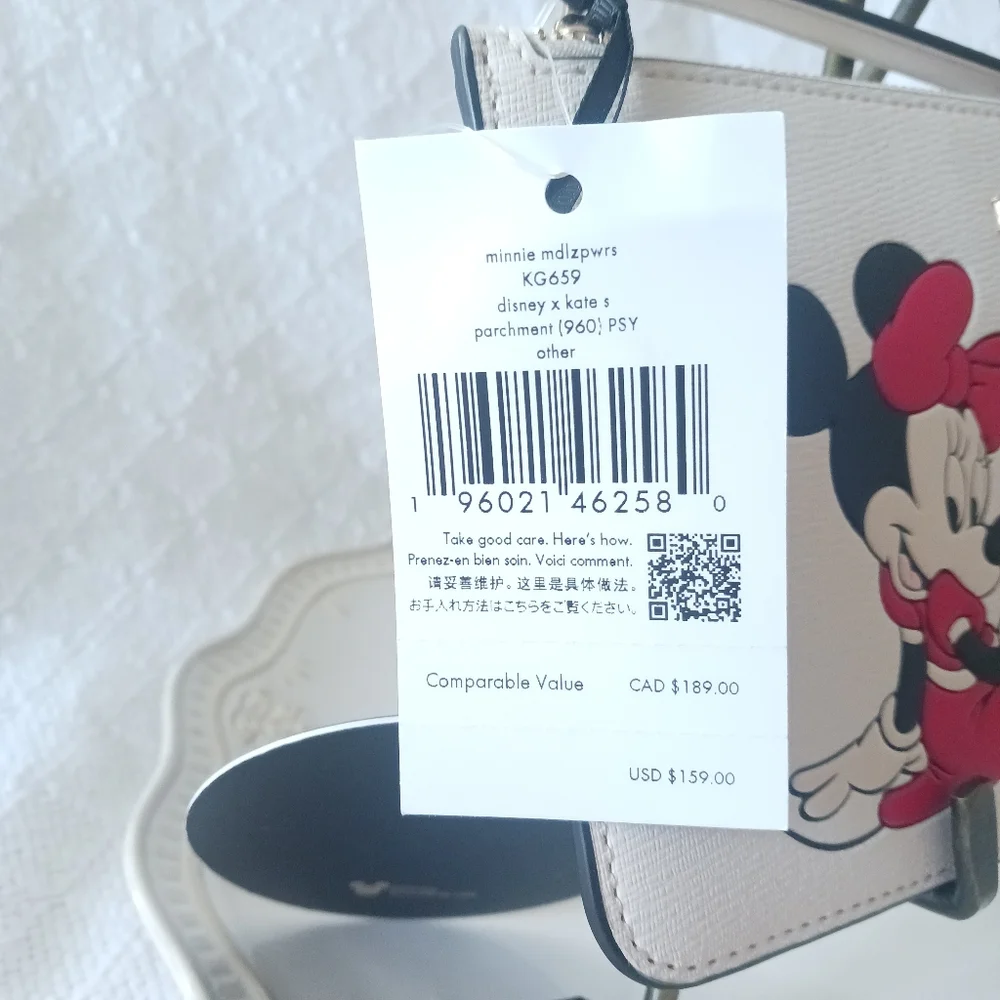 Kate Spade New York × Disney Minnie Mouse Wristlet - Picture 6 of 16